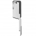 iPhone 6 6s Plus 5.5 - Aluminium Selfie Stick Creative Hard Phone Stand Protective Cover Case - Black